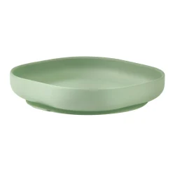 Assiette silicone ventouse Vert sauge