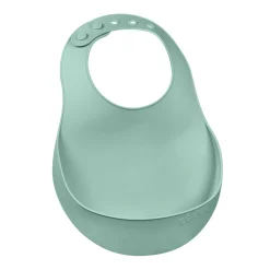 Bavoir silicone Vert sauge