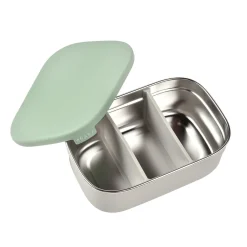 Boîte repas inox Vert sauge