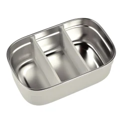 Boîte repas inox Vert sauge