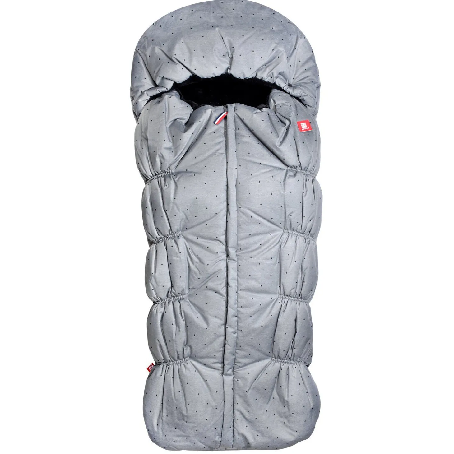 Chancelière 6-24m grise à pois