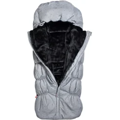 Chancelière 6-24m grise à pois