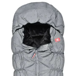 Chancelière 6-24m grise à pois