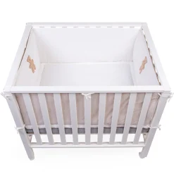 Contour De Parc - 35x340 Cm - Jersey Melange Beige / Muslin