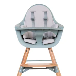 Evolu Coussin Pour Chaise Haute - Eponge - Pastel Gris Souri