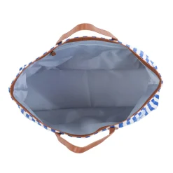 Family Bag Sac à Langer - Rayures - Bleu Electrique /Bleu C