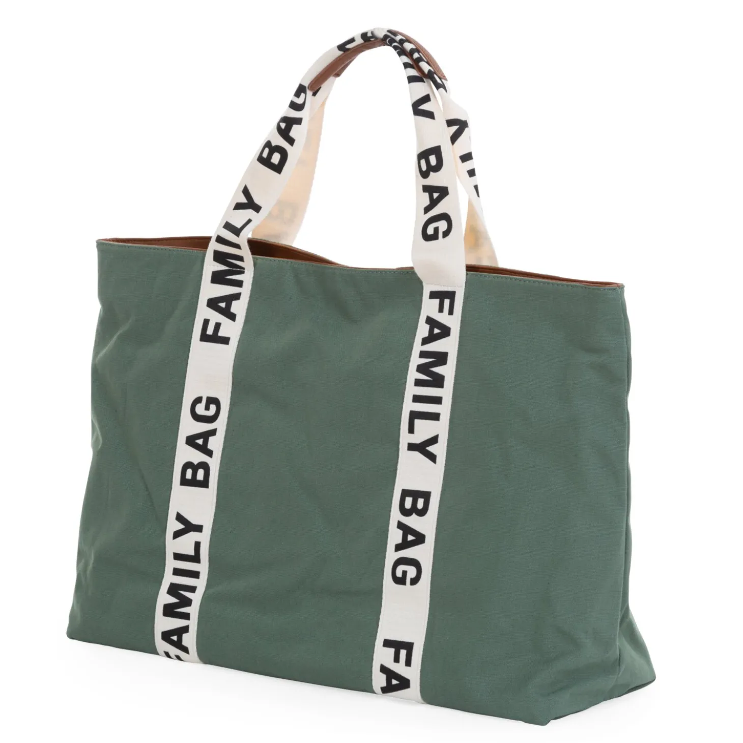 Family Bag Sac A Langer - Signature - Canvas - Vert