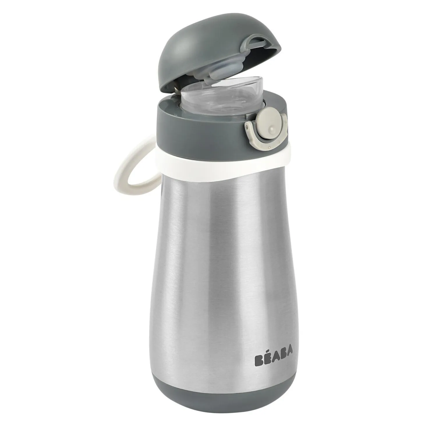 Gourde inox 350 ml Gris minéral