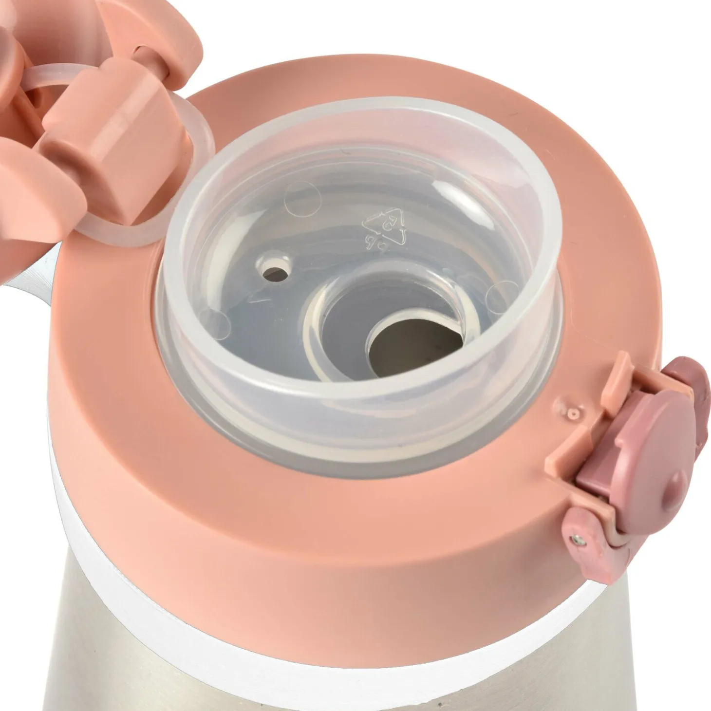 Gourde inox 350 ml Vieux rose