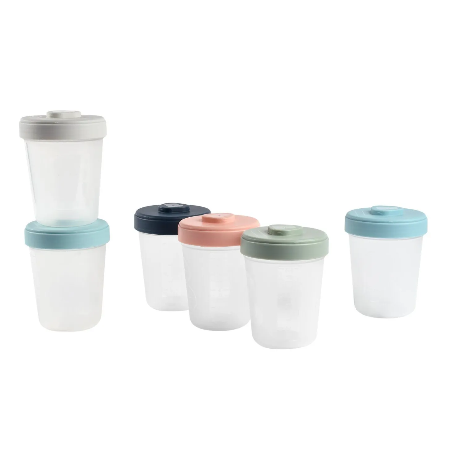 Lot de 6 portions clip 2ème âge 250ml