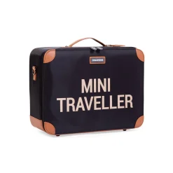 Mini Traveller Valise Enfant - Noir Or