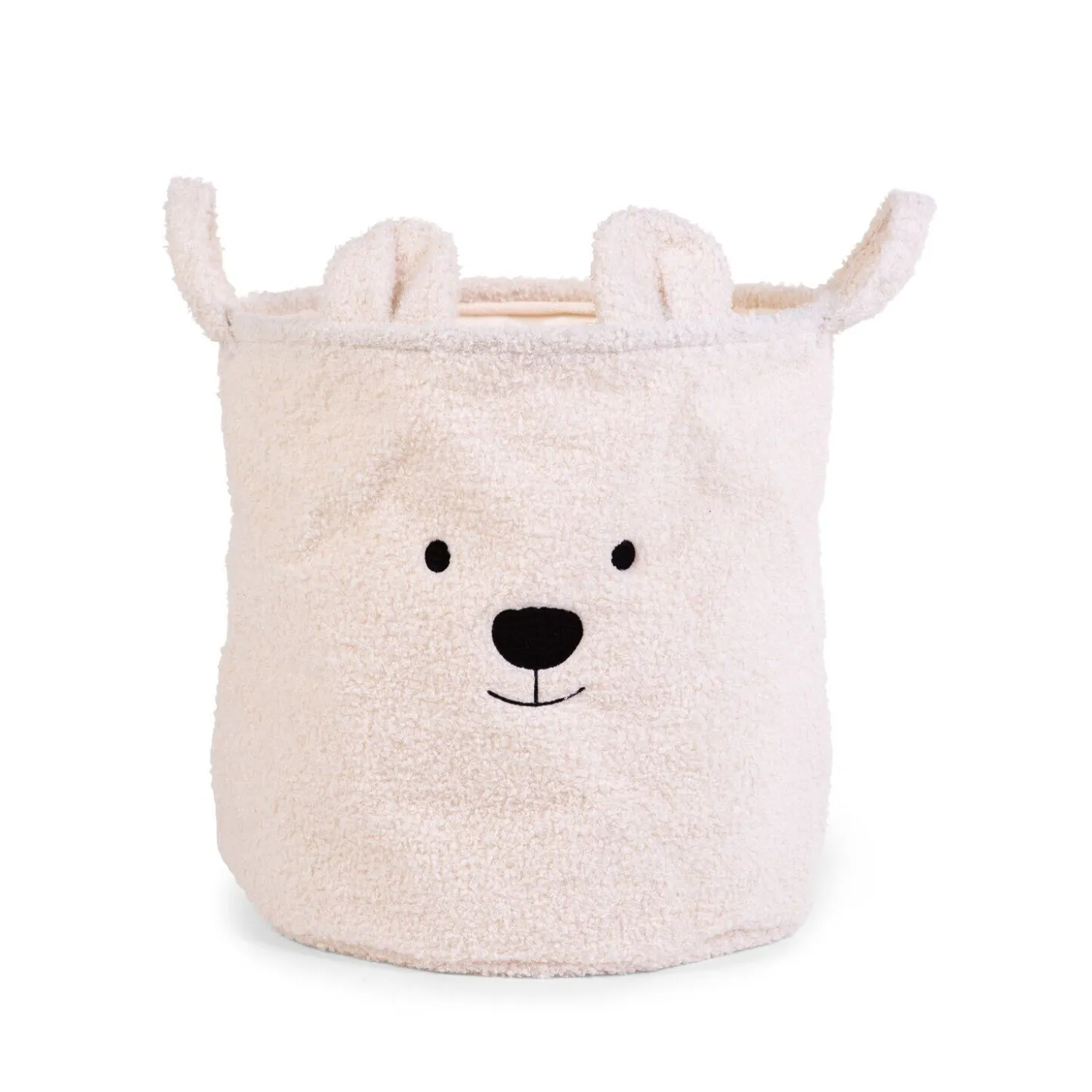 Panier De Rangement - 40x40x40 Cm - Teddy - Ecru