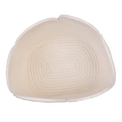 Panier fleur - 30x20x15CM - Corde De Coton - Ecru