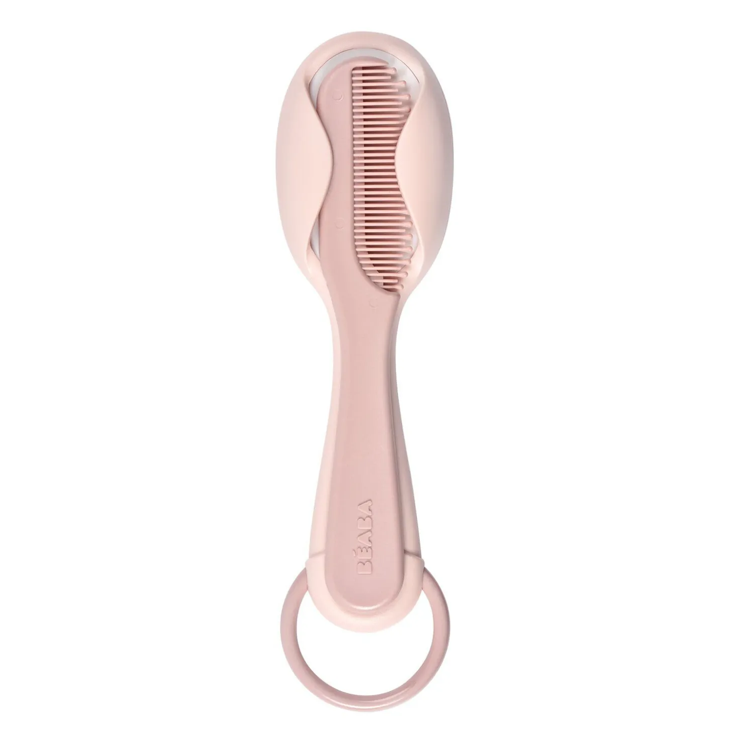 Peigne et brosse Vieux rose