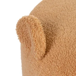 Pouf Teddy marron
