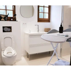 Réducteur de toilette Gris