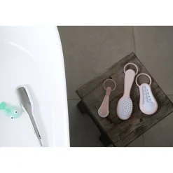 Set accessoires de toilette Vieux rose
