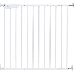 Supra Barriere De Porte/Escalier - 75-110 Cm - Métal - Blanc