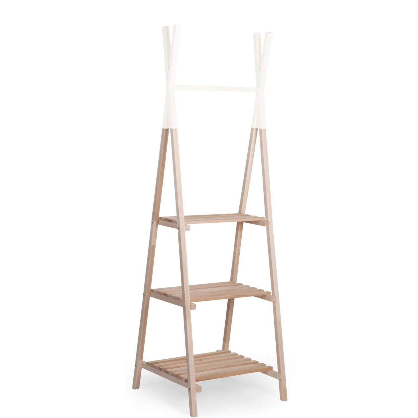 Tipi Porte Manteaux Grand - Bois