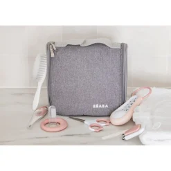 Trousse de toilette nomade Vieux rose